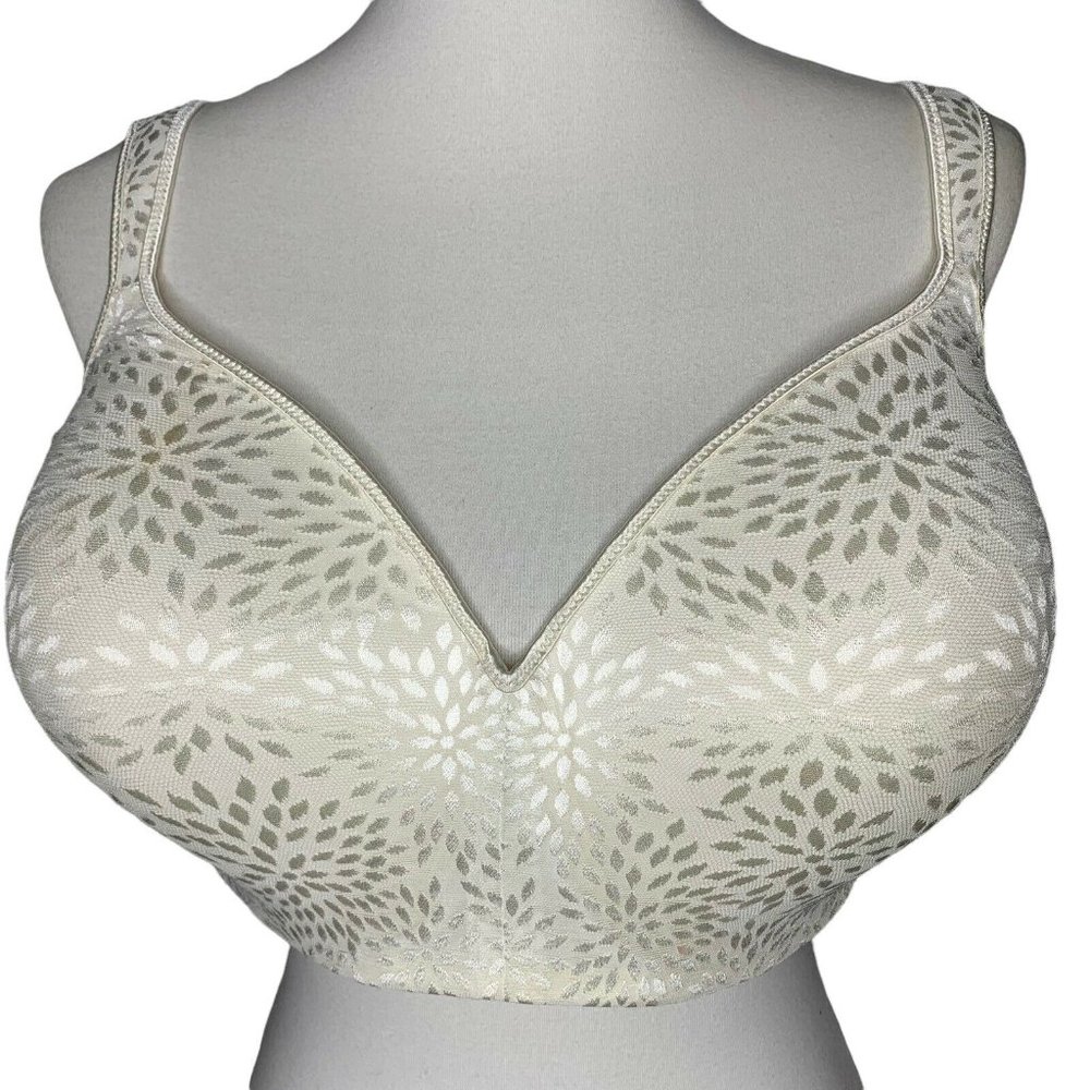 Playtex Love My Curves Amazing Shape Full Figure Balconette Bra Beige 42DD